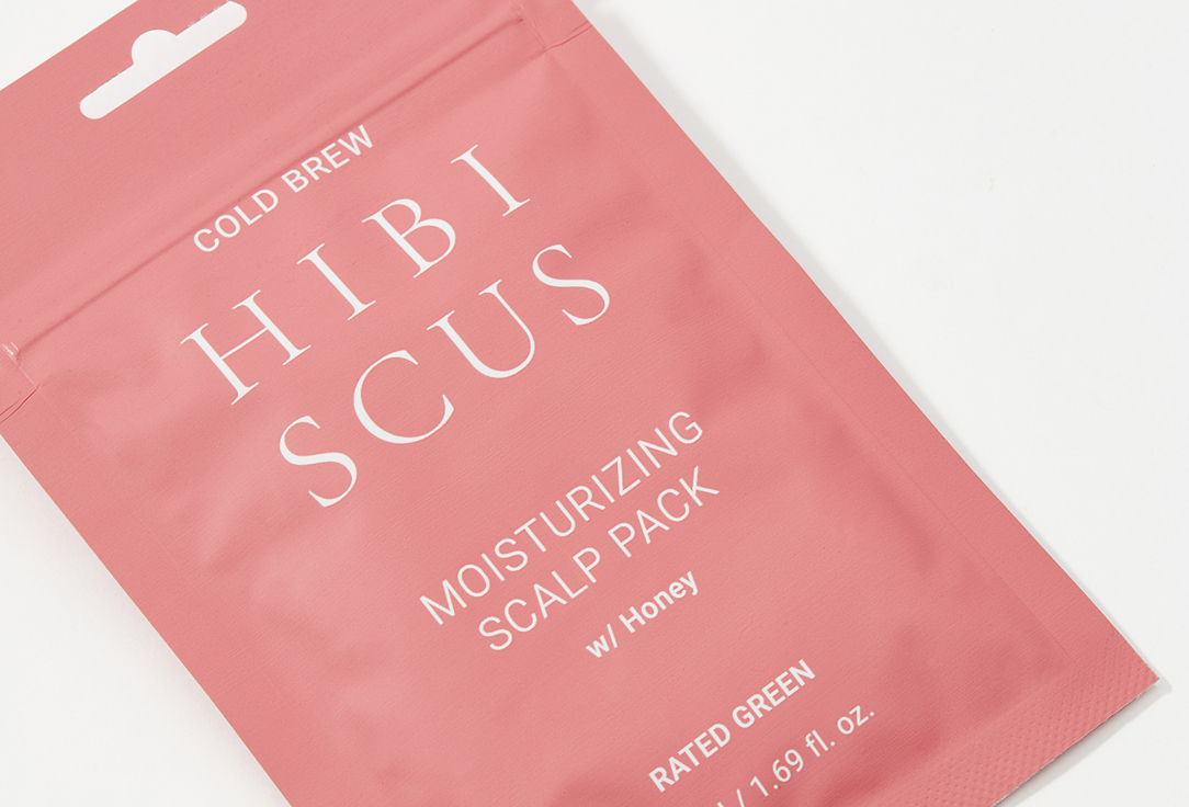RATED GREEN Exfoliating Scalp Scrub Cold Brew Hibiscus Moisturizing Scalp Pack Sugar Maple