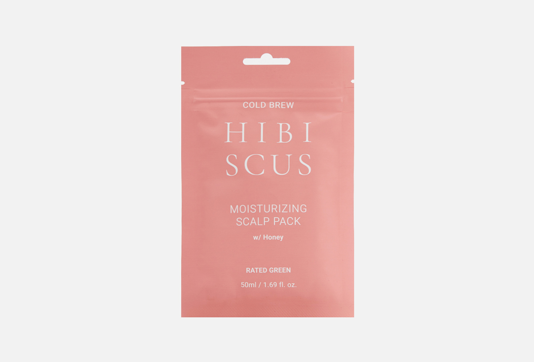 RATED GREEN Exfoliating Scalp Scrub Cold Brew Hibiscus Moisturizing Scalp Pack Sugar Maple