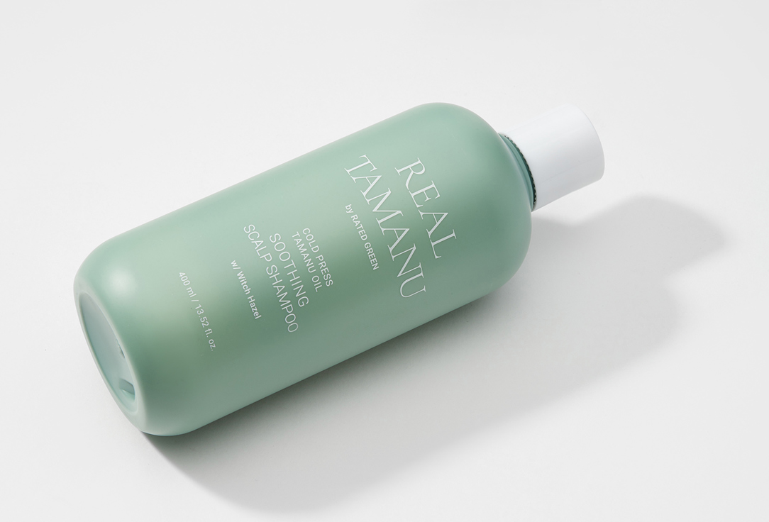 RATED GREEN Soothing Scalp Shampoo REAL TAMANU Cold Pressed Tamanu Oil