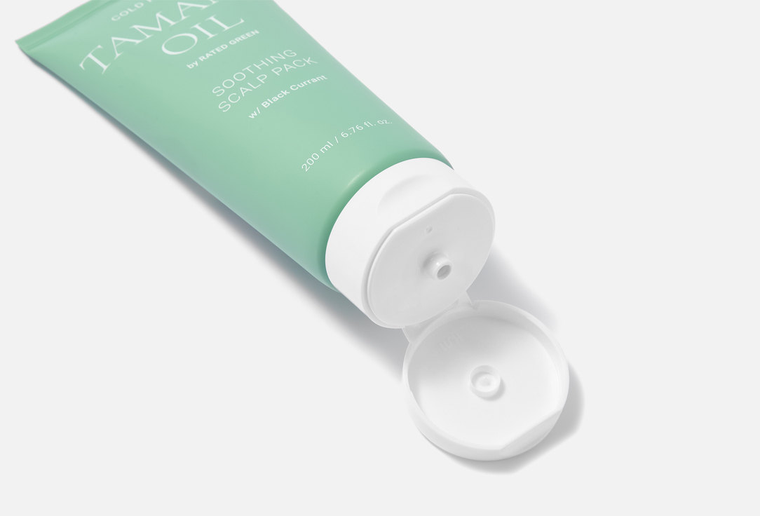 RATED GREEN Exfoliating Scalp Scrub Cold Pressed Tamanu Oil Soothing Scalp Pack Black Currant