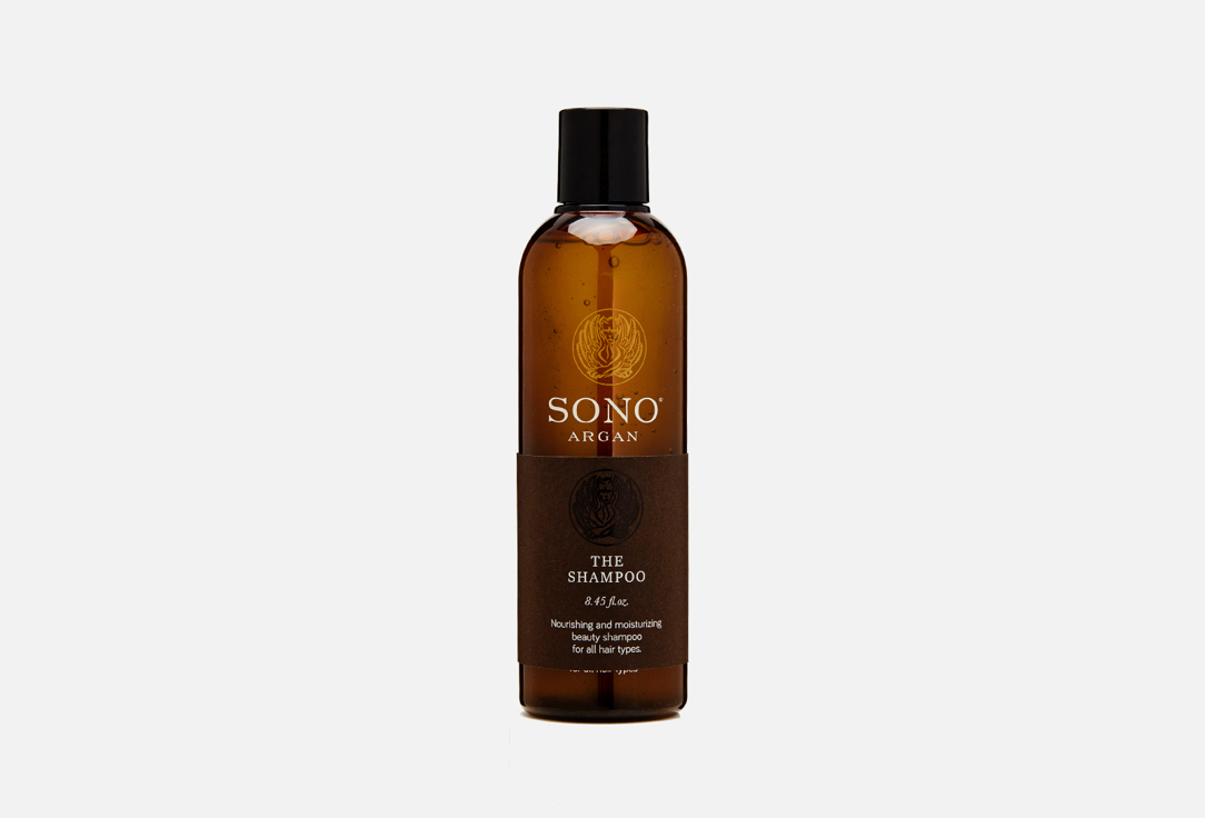SONO Nourishing Hair Shampoo Argan nourishing and moisturizing