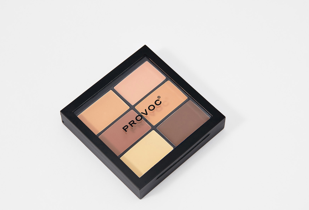 Provoc Face palette Contour correct conceal