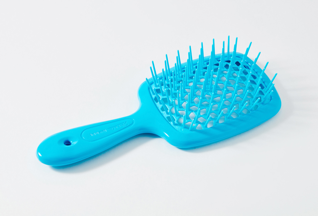 Janeke Hair Brush Neon blue