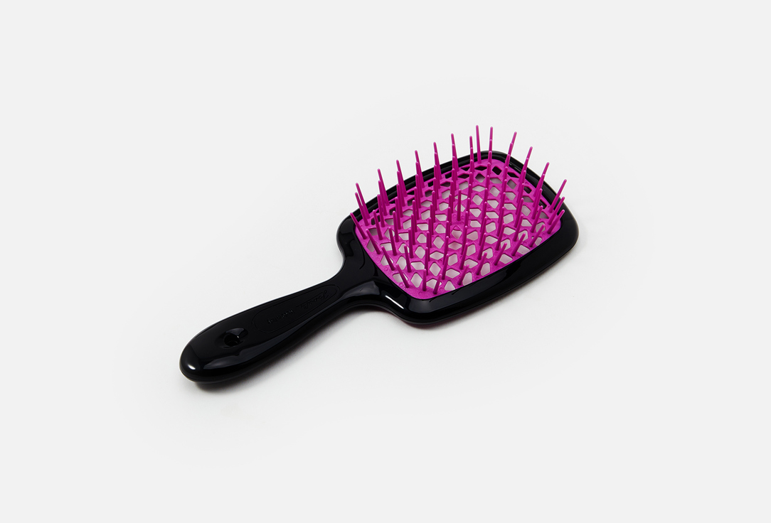 Janeke  Hair brush  Superbrush Black Fuchsia