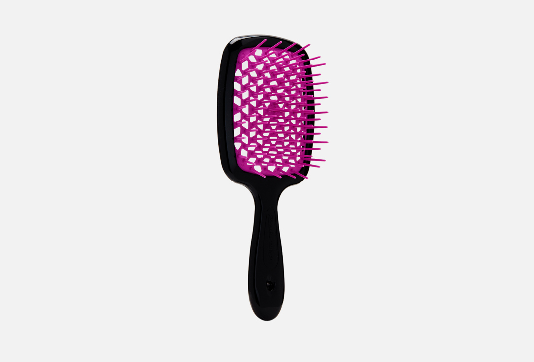 Janeke  Hair brush  Superbrush Black Fuchsia