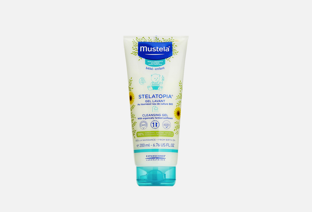 Mustela Hair and body Cleansing Gel Stelatopia