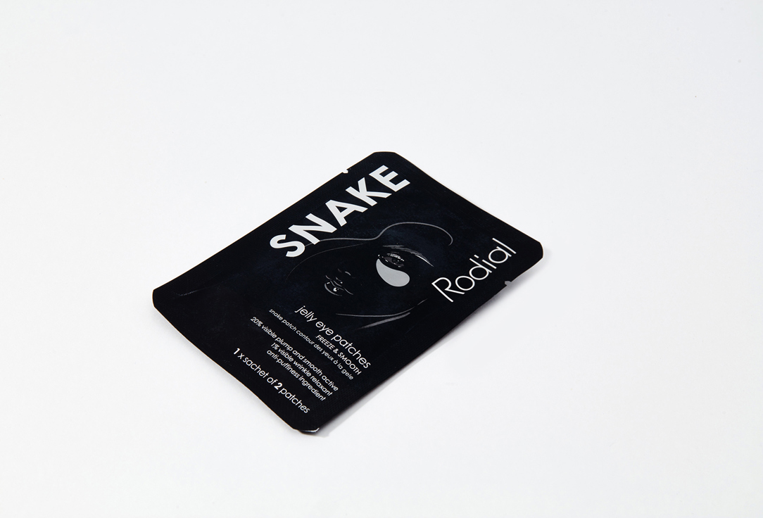 RODIAL Hydrogel Patches For The Skin Around The Eyes Snake 