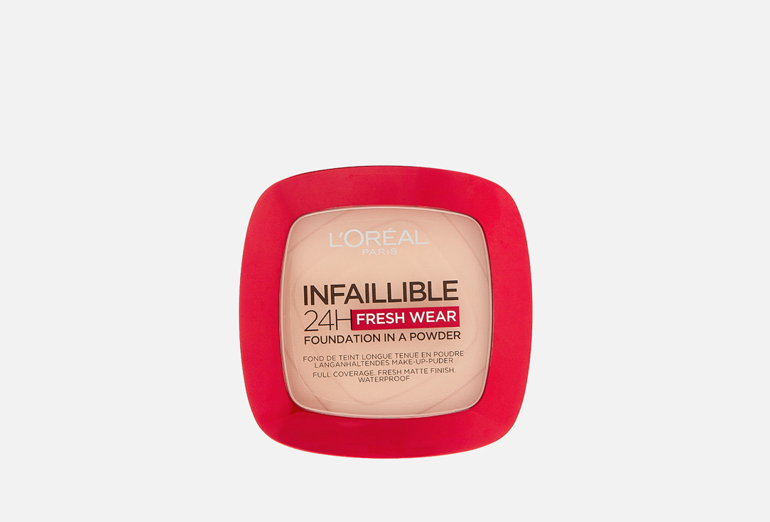 L'Oreal Paris Matte compact powder foundation INFAILLIBLE 24H FRESH WEAR