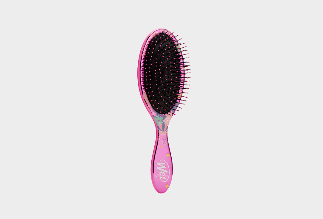 WET BRUSH Brush for tangled hair Disney princess wholehearted jasmine dark pink