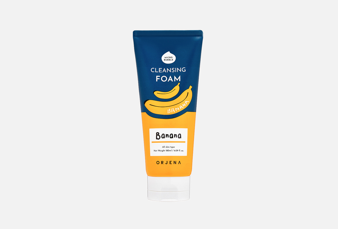 ORJENA Face Cleansing Foam Smile Day Banana