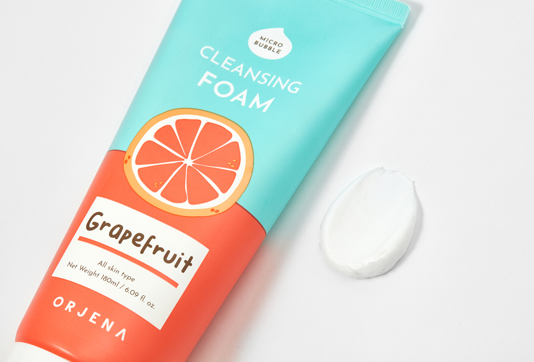 ORJENA Face Cleansing Foam Smile Day Grapefruit