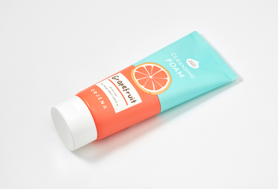 ORJENA Face Cleansing Foam Smile Day Grapefruit