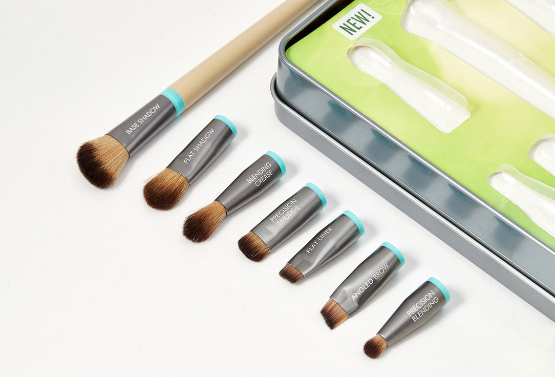 EcoTools Eye makeup brush kit Interchangeable