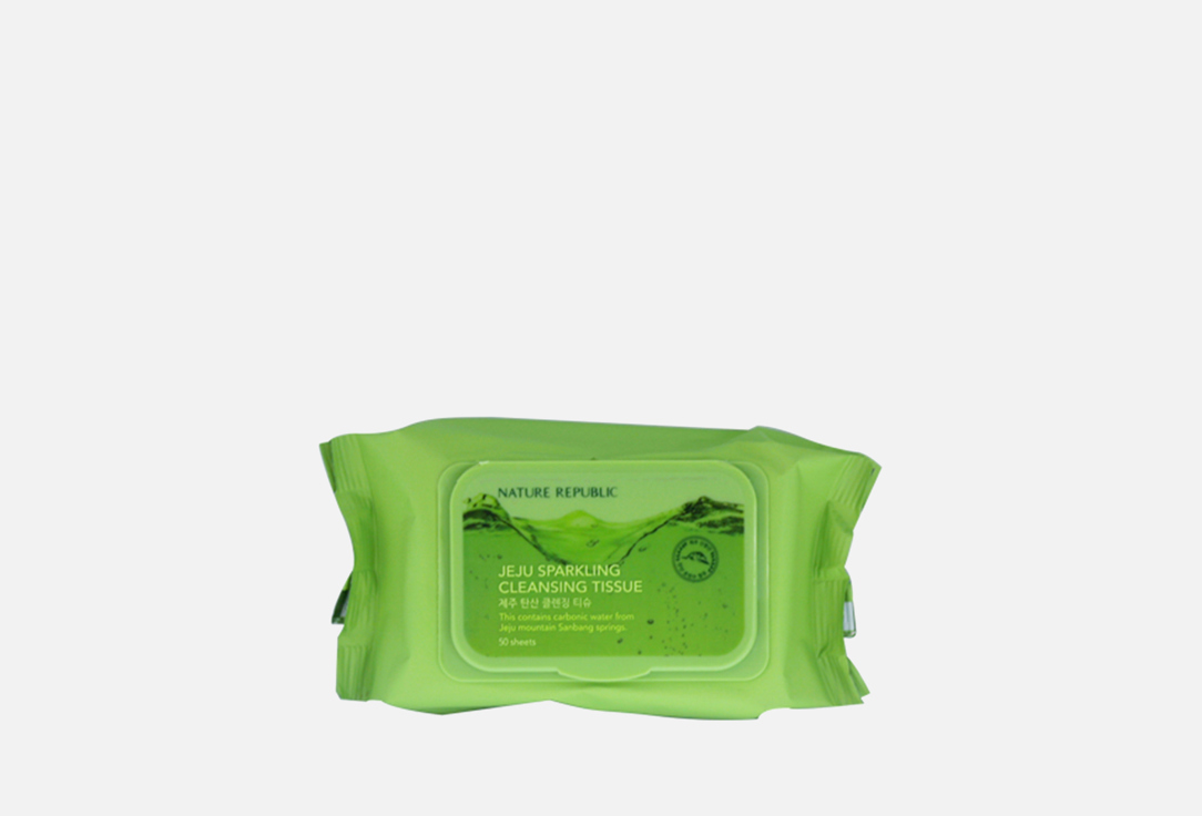 Nature Republic Makeup removal wipes jeju sparkling