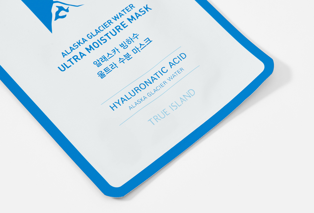 True Island Hydrogel Face Sheet Mask Alaska glacier water