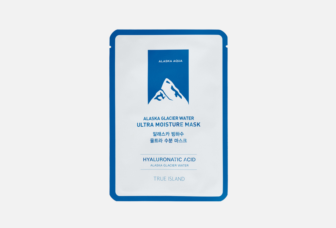 True Island Hydrogel Face Sheet Mask Alaska glacier water
