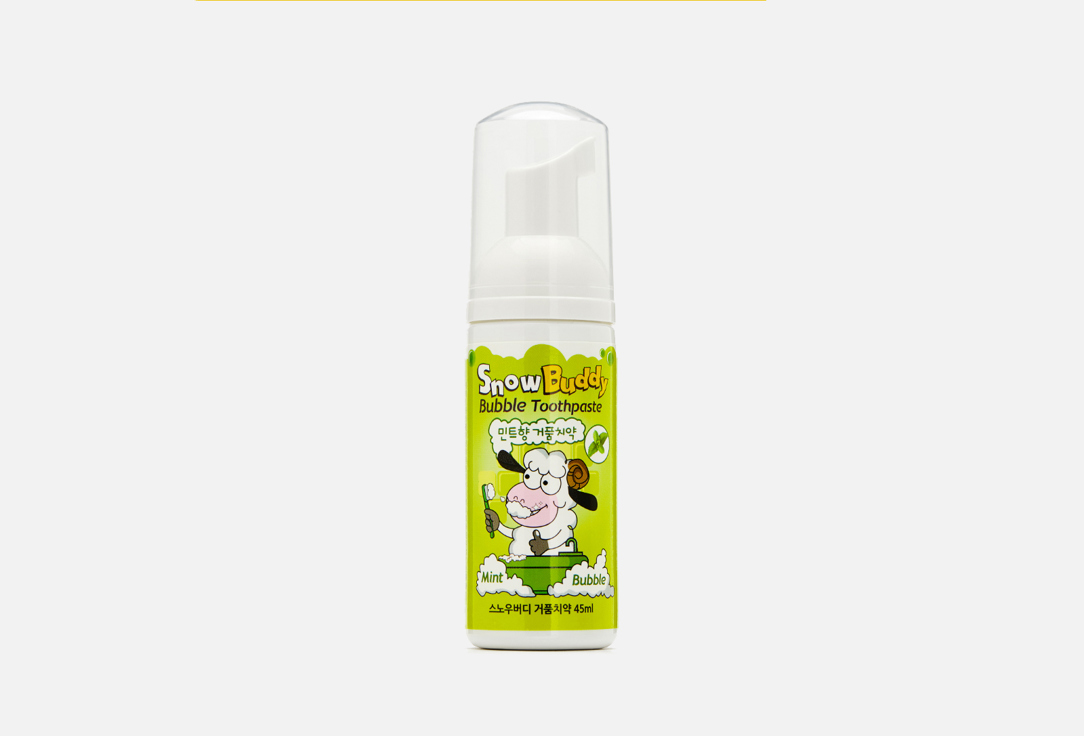 Snow Buddy Children's toothpaste-foam Bubble Mint 