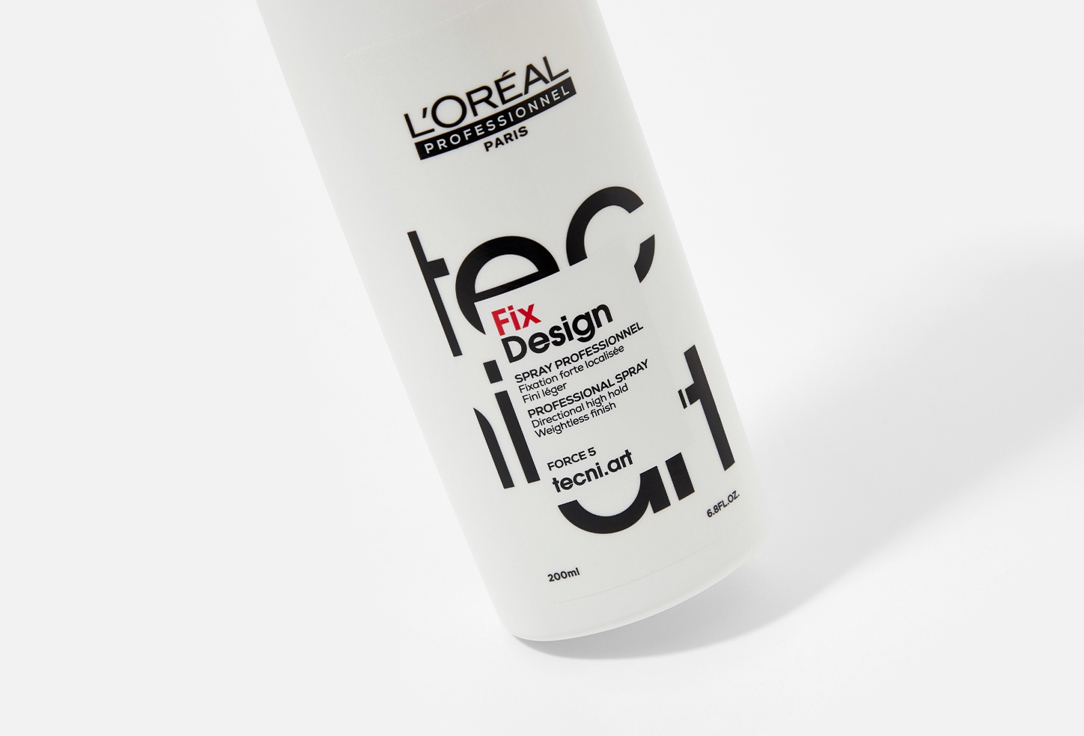 LOreal professionnel Fixing Hair Spray with UV protection Tecni art Fix Design