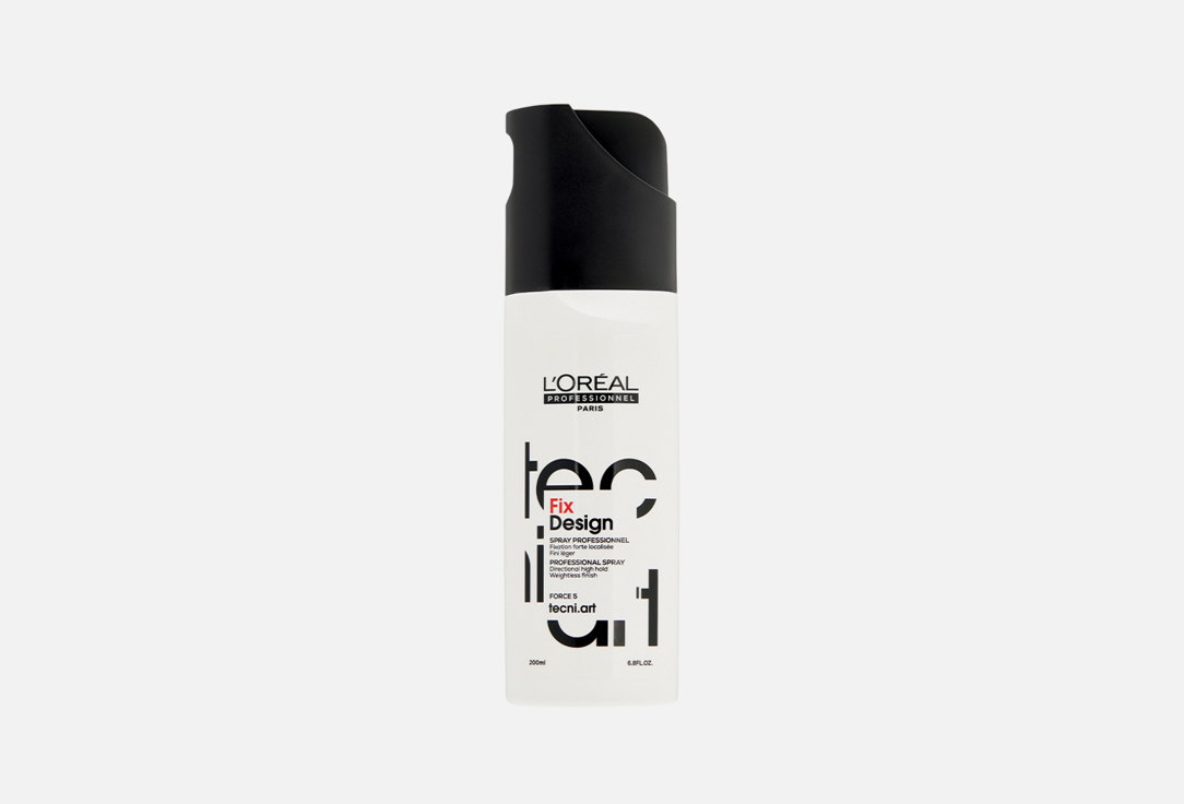 LOreal professionnel Fixing Hair Spray with UV protection Tecni art Fix Design