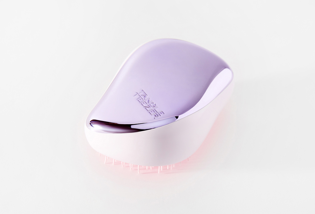 Tangle Teezer Hair comb Compact styler color:lilac gleam