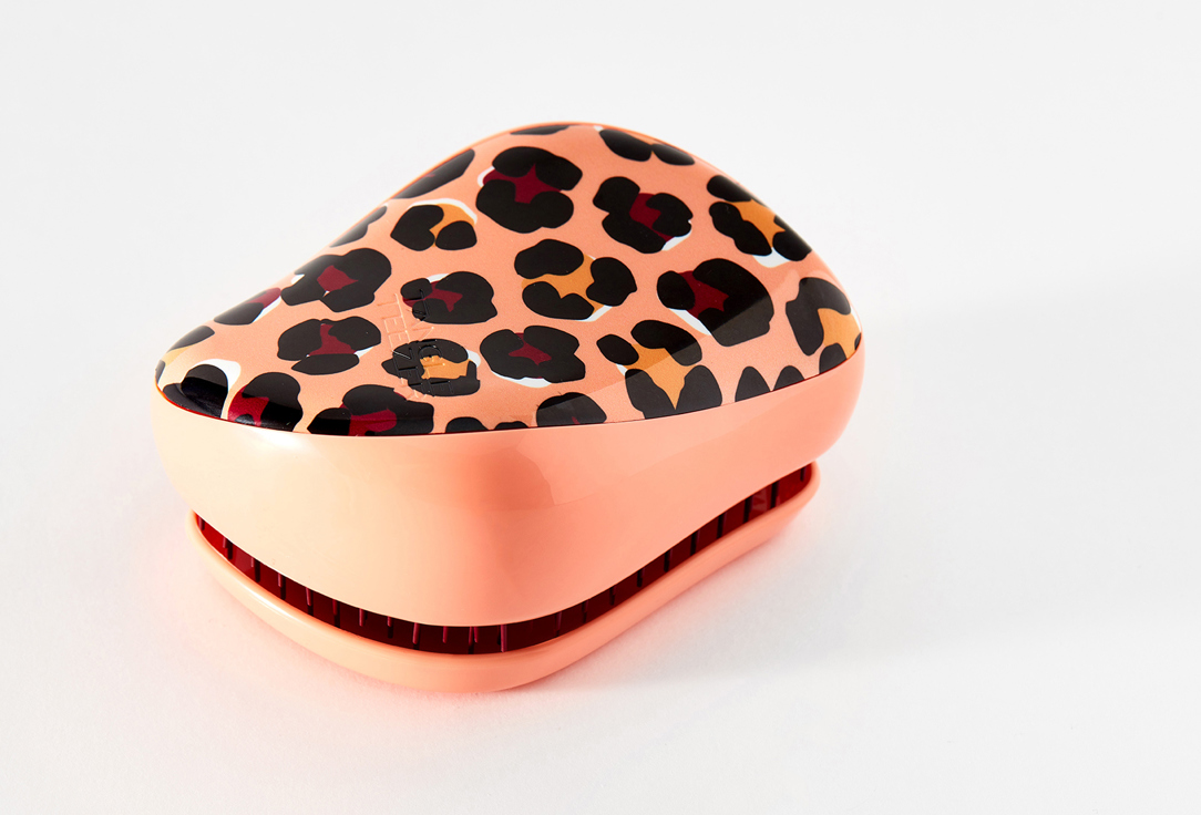 Tangle Teezer Hair comb Compact styler color:apricot leopard