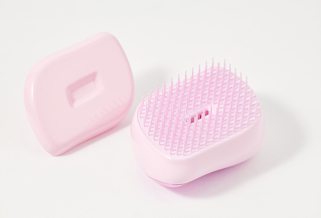 Tangle Teezer Hair comb Tangle teezer comb compact styler baby doll pink chrome