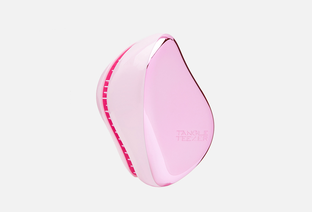 Tangle Teezer Hair comb Tangle teezer comb compact styler baby doll pink chrome