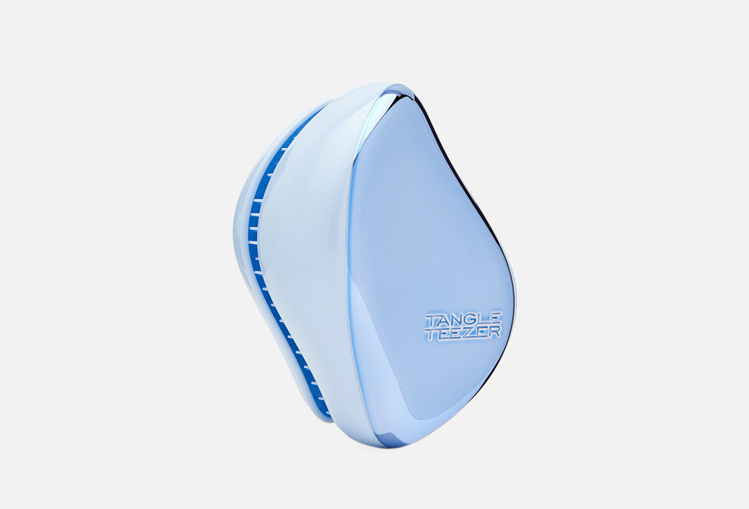 Tangle Teezer Hair comb Tangle teezer comb compact styler sky blue delight chrome