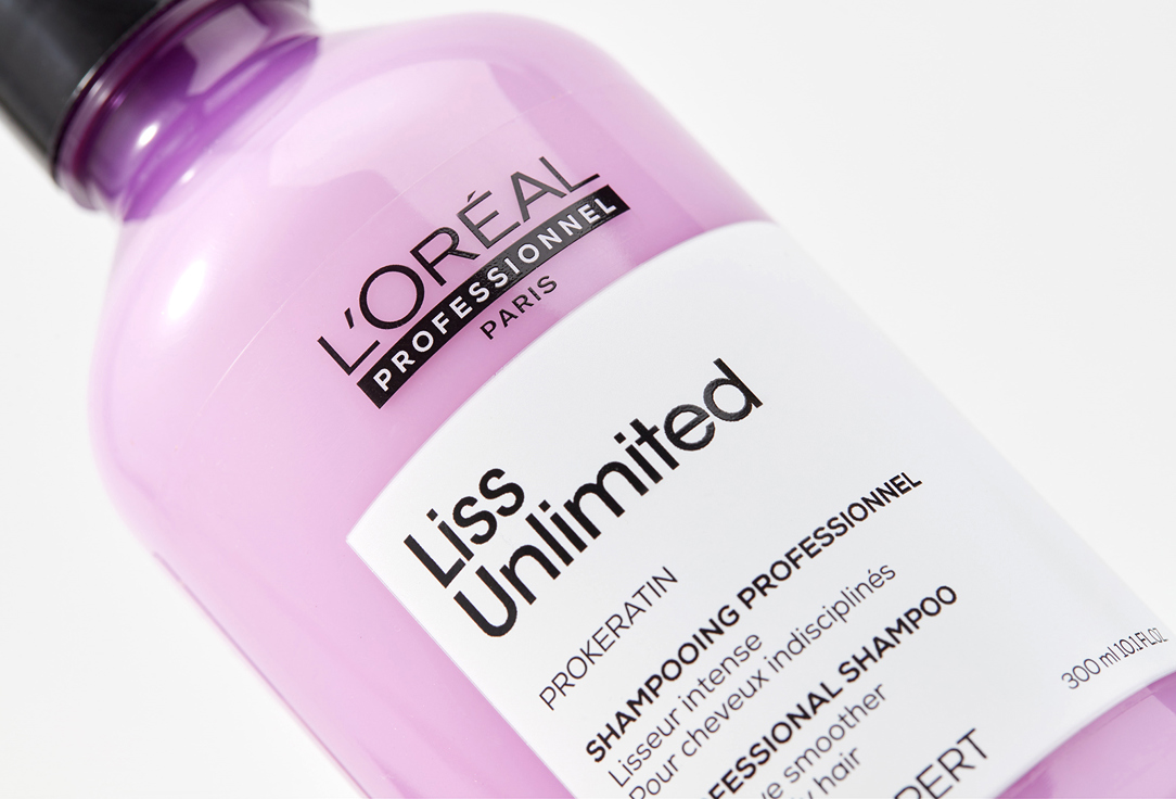 LOreal professionnel Shampoo for rebellious frizzy hair Liss Unlimited