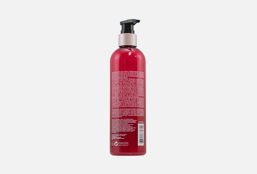 CHI Shampoo for maintaining hair color Rose Hip Oil