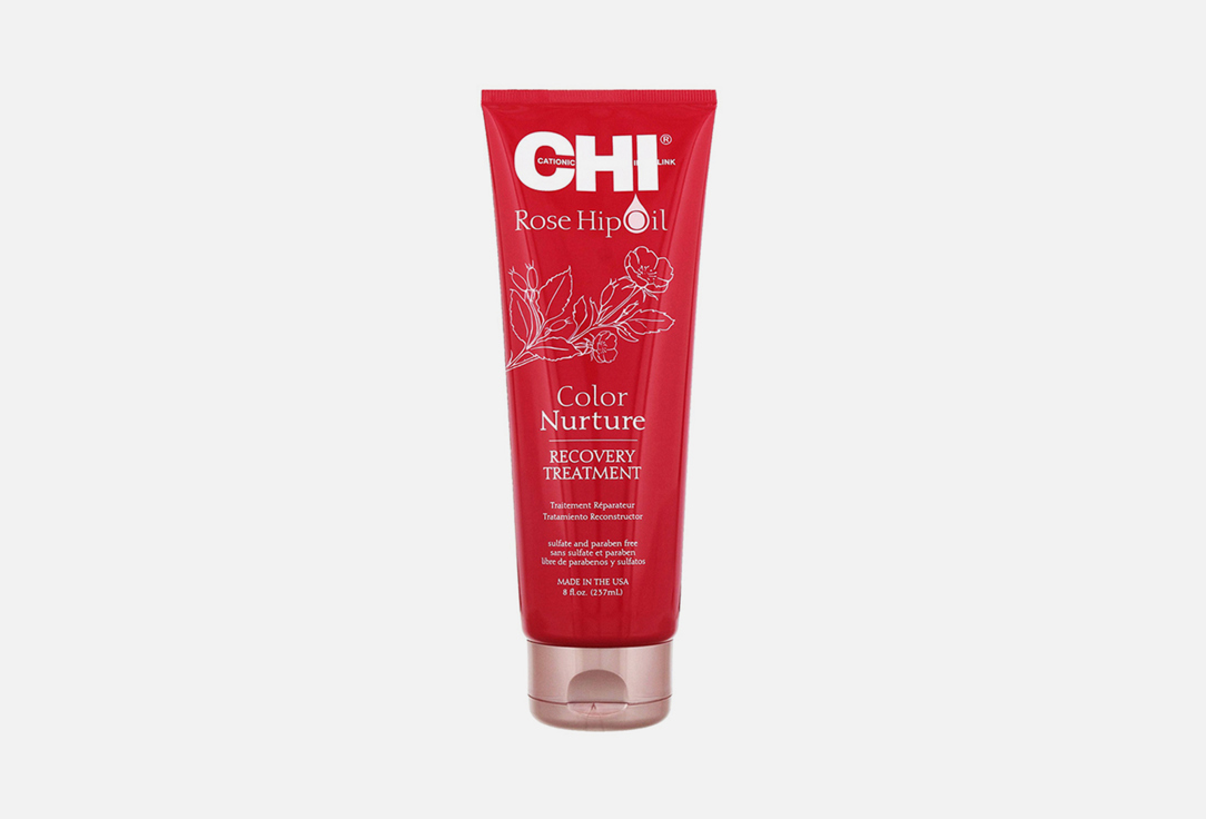 CHI restorative mask to maintain hair color Recovery Treatment Rose Hip Oil