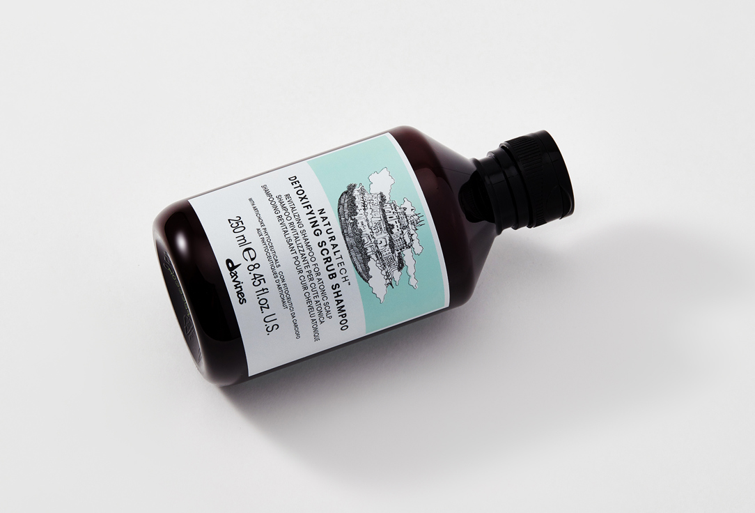 Davines Hair scrub shampoo Detoxifying