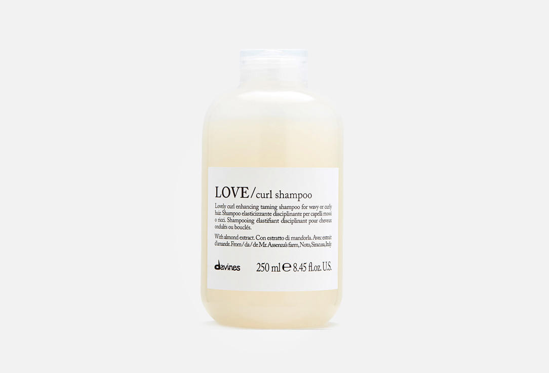 Davines Curl enhancing shampoo for curly or wavy hair LOVE CURL shampoo