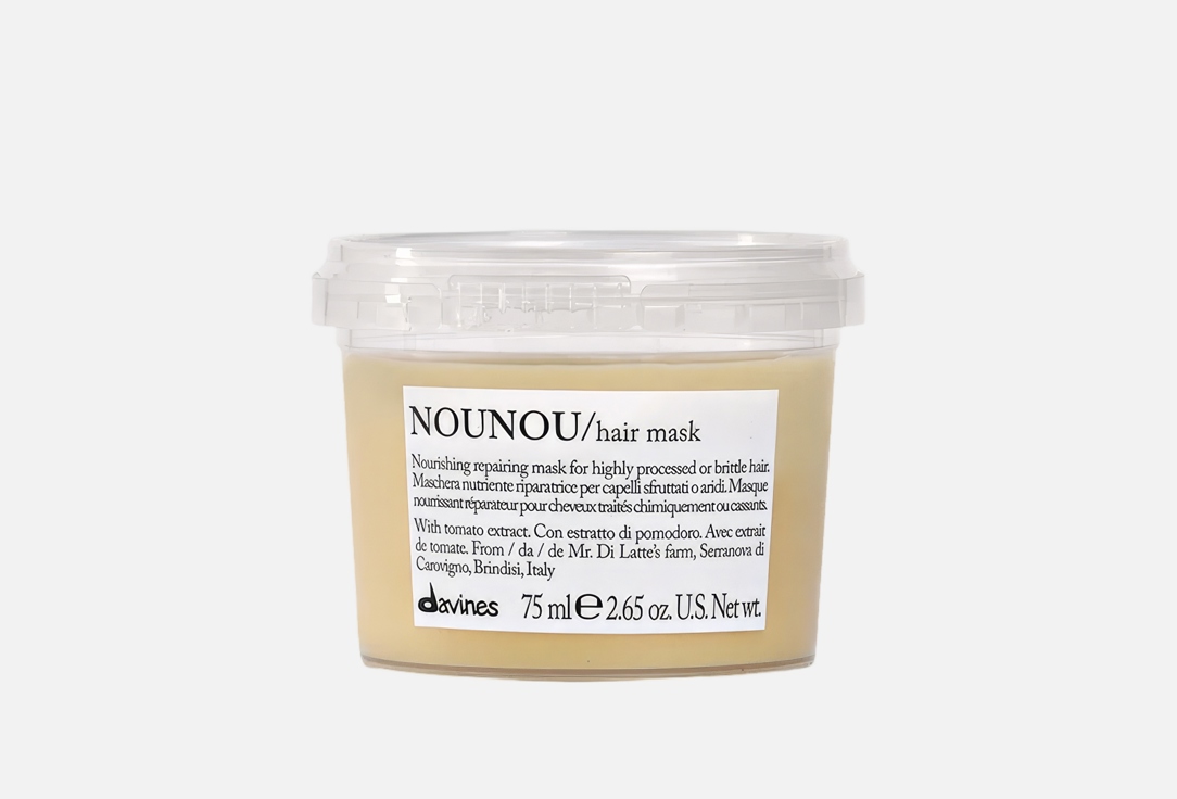 Davines Nourishing & Repairing Hair Mask NOUNOU