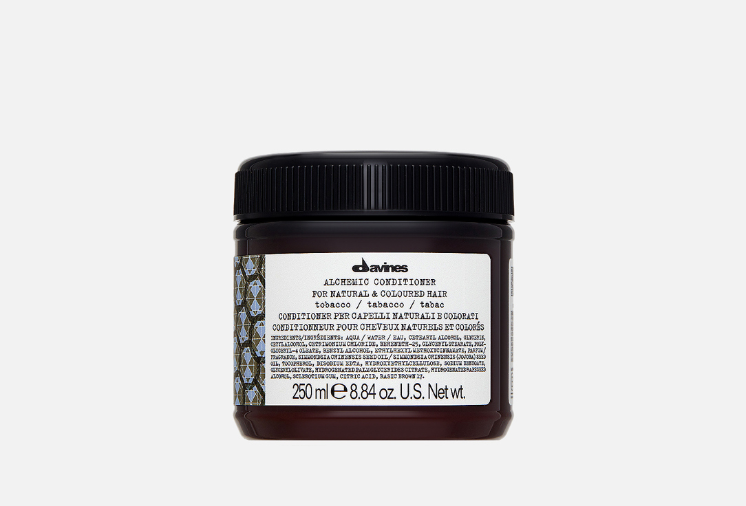 Davines Hair conditioner Alchemic tobacco