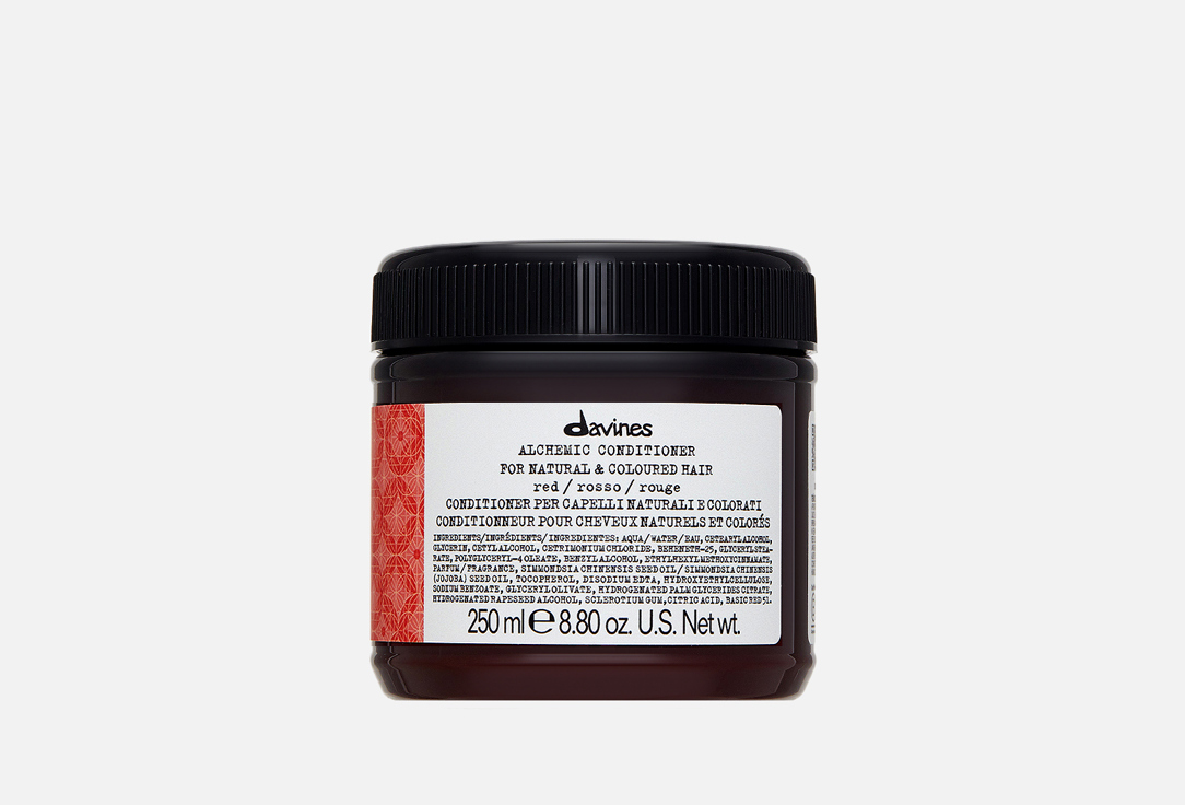 Davines Hair conditioner Alchemic red