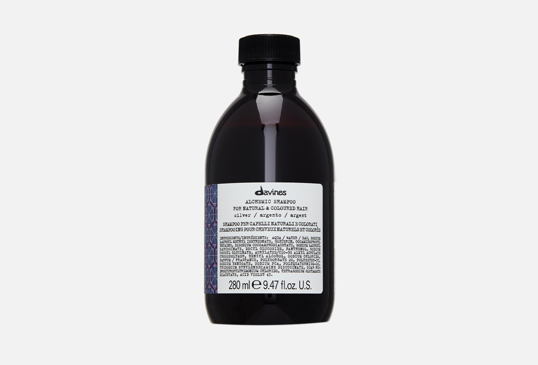 Davines Hair Shampoo Silver Alchemic silver