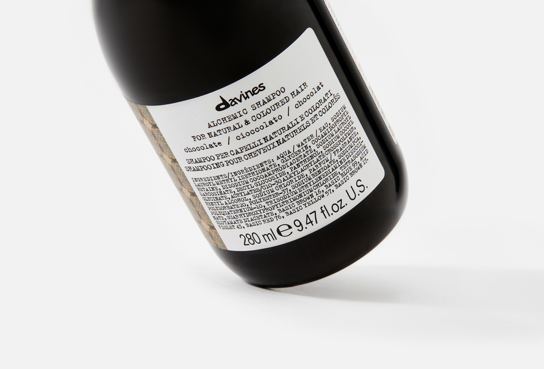 Davines Hair Shampoo Alchemic chocolate