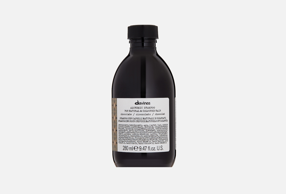 Davines Hair Shampoo Alchemic chocolate