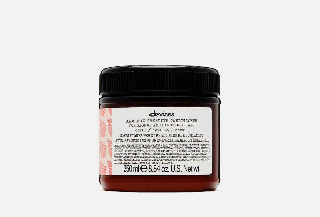 Davines Hair coral conditioner Alchemic