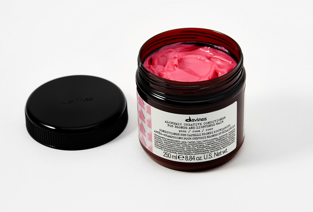 Davines Hair conditioner pink Alchemic 