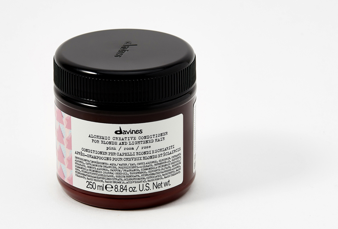 Davines Hair conditioner pink Alchemic 