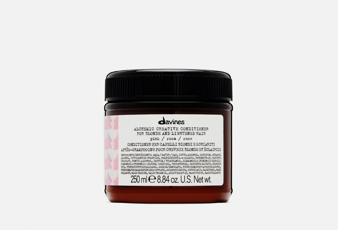 Davines Hair conditioner pink Alchemic 