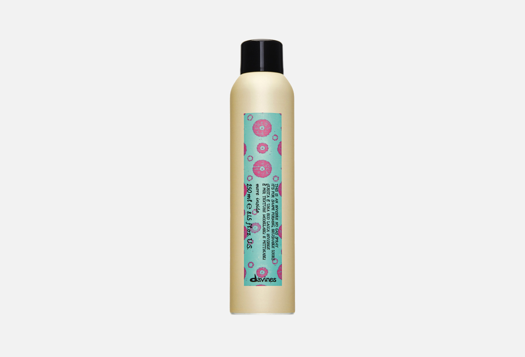 Davines Strong Hold Hair Spray INVISIBLE NO GAS SPRAY 