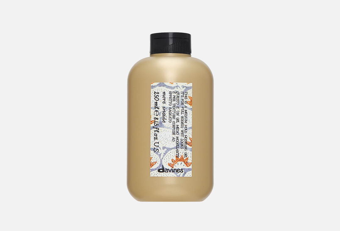 Davines Hair Medium Hold Modeling Gel  More inside