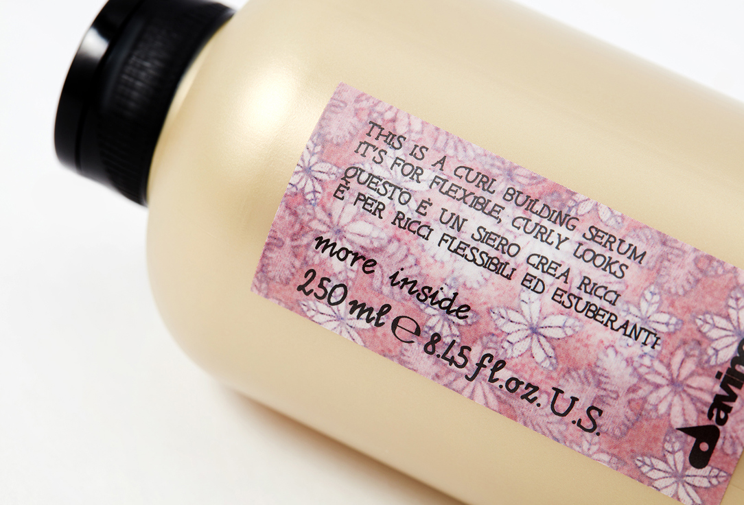 Davines Defining & Curl-Enhancing Hair Serum More Inside Curl Building Serum