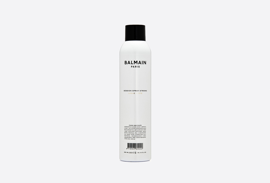 Balmain Paris Strong hold hair styling spray Session Spray Strong