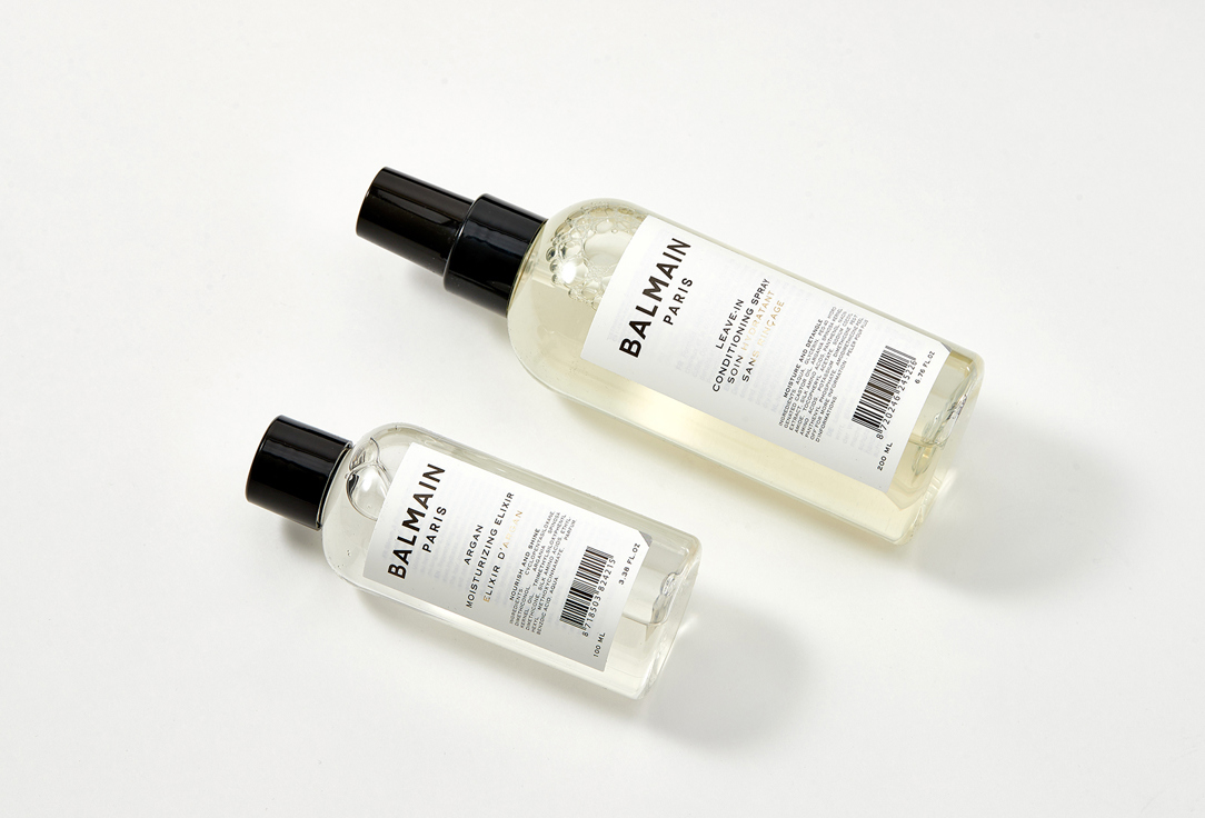 Balmain Paris Spray Hair conditioner & Hair Elixir set Signature Foundation
