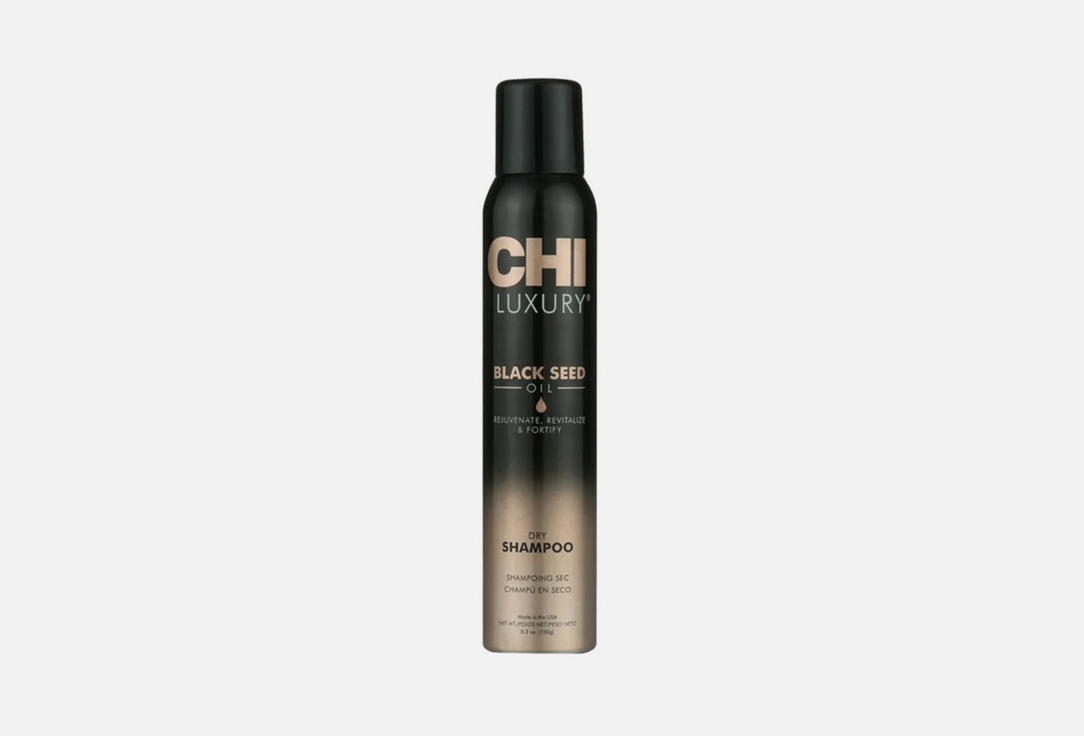 CHI Dry shampoo with black cumin seed oil Dry Shampoo Luxury Black Seed Oil 