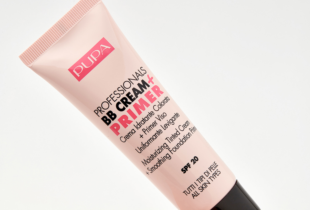 Pupa Moisturizing Primer-Foundation SPF20 BB Cream + PRIMER